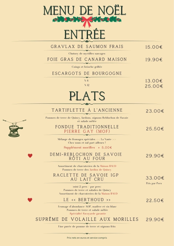 La Yaute - restaurant ANNECY - les meilleurs restaurant de ANNECY